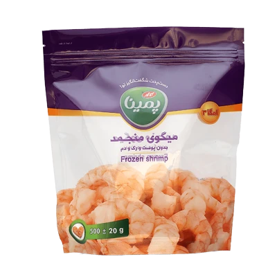 پاکت یکبار مصرف بسته بندی میگو