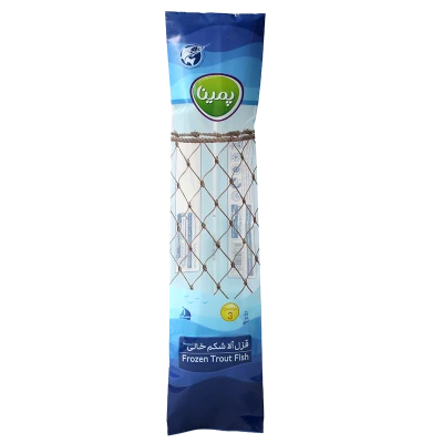 پاکت بسته بندی قزل آلا شکم خالی